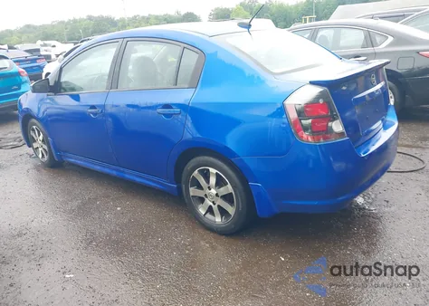 2012 Nissan Sentra 2.0 Sr из США, поврежденный, VIN 3N1AB6AP3CL673582